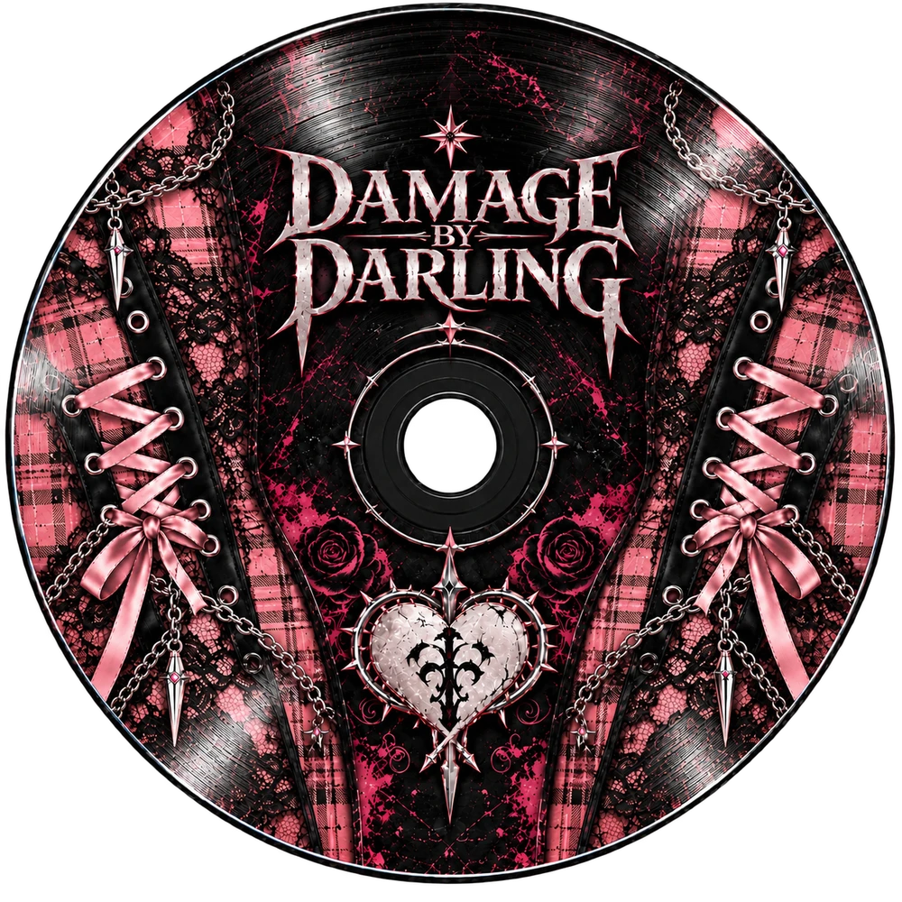 Damage By Darling printed disc